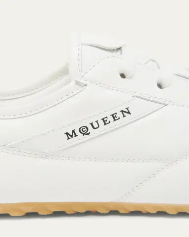 McQueen Box Leather Low-Top Sneakers | Thumbnail 3 McQueen Box Leather Low-Top Sneakers | Thumbnail 3