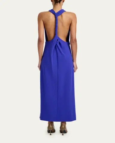 Proenza Schouler Selena Twisted-Strap Open-Back Maxi Dress | Thumbnail 3 Proenza Schouler Selena Twisted-Strap Open-Back Maxi Dress | Thumbnail 3
