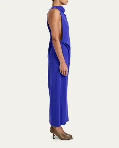 Proenza Schouler Selena Twisted-Strap Open-Back Maxi Dress | Thumbnail 4 Proenza Schouler Selena Twisted-Strap Open-Back Maxi Dress | Thumbnail 4