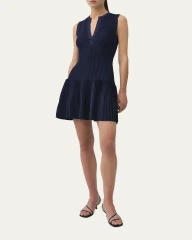 SIMKHAI Levie Sleeveless Knit Mini Dress | Thumbnail 4 SIMKHAI Levie Sleeveless Knit Mini Dress | Thumbnail 4