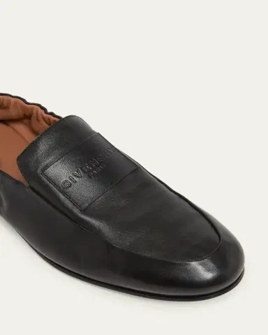 Givenchy Men's Leather Elasticized Loafers | Thumbnail 5 Givenchy Men's Leather Elasticized Loafers | Thumbnail 5