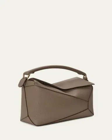 LOEWE Puzzle Edge Top-Handle Bag in Leather | Thumbnail 3 LOEWE Puzzle Edge Top-Handle Bag in Leather | Thumbnail 3