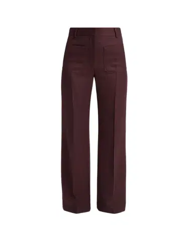Victoria Beckham Alina Front-Pocket Straight-Leg Trousers | Thumbnail 1 Victoria Beckham Alina Front-Pocket Straight-Leg Trousers | Thumbnail 1