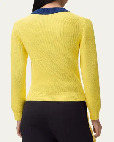 LOEWE Bicolor V-Neck Sweater | Thumbnail 3 LOEWE Bicolor V-Neck Sweater | Thumbnail 3