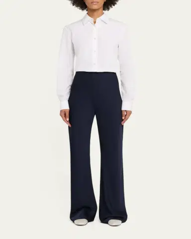 Veronica Beard Braddock Satin Pants | Thumbnail 2 Veronica Beard Braddock Satin Pants | Thumbnail 2