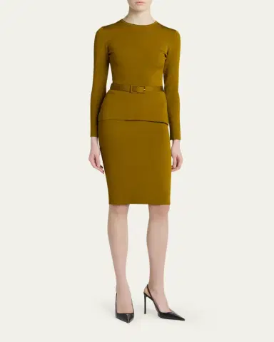 Tom Ford Knit Knee-Length Pencil Skirt | Thumbnail 2 Tom Ford Knit Knee-Length Pencil Skirt | Thumbnail 2