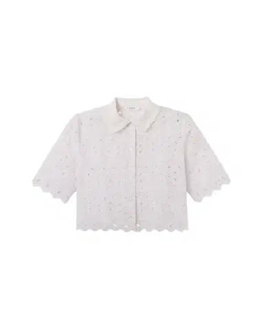 Frame The Paisley Eyelet Shirt | Thumbnail 1 Frame The Paisley Eyelet Shirt | Thumbnail 1