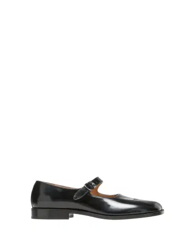Maison Margiela Tabi Leather Mary Jane Ballerina Flats | Thumbnail 1 Maison Margiela Tabi Leather Mary Jane Ballerina Flats | Thumbnail 1