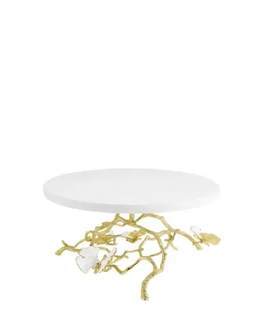 Michael Aram Butterfly Gingko Gold Cake Stand | Thumbnail 1 Michael Aram Butterfly Gingko Gold Cake Stand | Thumbnail 1