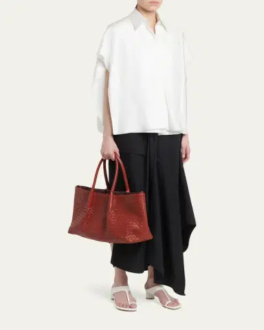 Bottega Veneta Large Pinacoteca Reversible Leather Tote Bag | Thumbnail 9 Bottega Veneta Large Pinacoteca Reversible Leather Tote Bag | Thumbnail 9