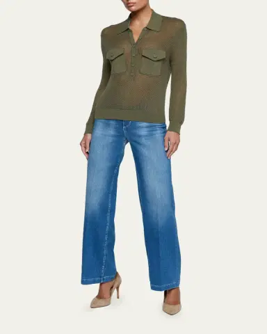 L'Agence Carine Cashmere-Blend Sweater | Thumbnail 6 L'Agence Carine Cashmere-Blend Sweater | Thumbnail 6