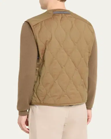 Sease Men's Military-Style Quilted Vest | Thumbnail 3 Sease Men's Military-Style Quilted Vest | Thumbnail 3