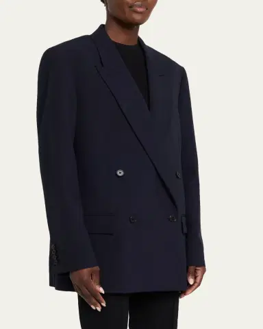 The Row Paden Double-Breasted Oversized Jacket | Thumbnail 4 The Row Paden Double-Breasted Oversized Jacket | Thumbnail 4