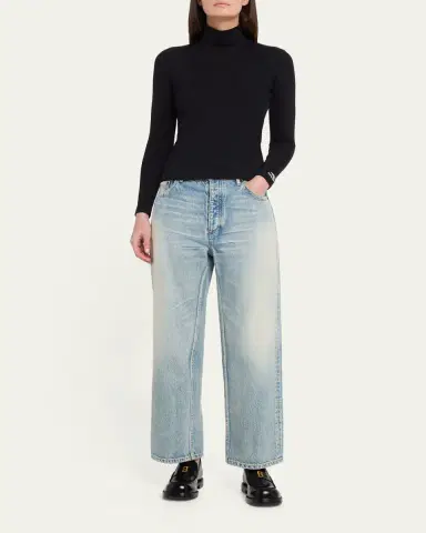 Balenciaga Comfy Leather Penny Loafers | Thumbnail 3 Balenciaga Comfy Leather Penny Loafers | Thumbnail 3