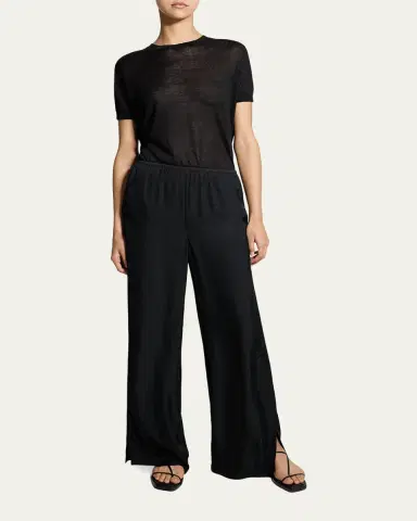 Theory Slit Pull-On Pants | Thumbnail 5 Theory Slit Pull-On Pants | Thumbnail 5