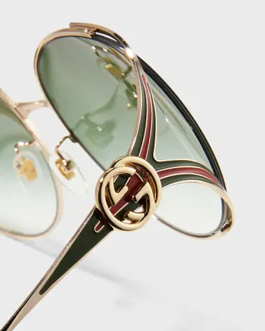 Gucci Oversized Oval GG Sunglasses | Thumbnail 2 Gucci Oversized Oval GG Sunglasses | Thumbnail 2