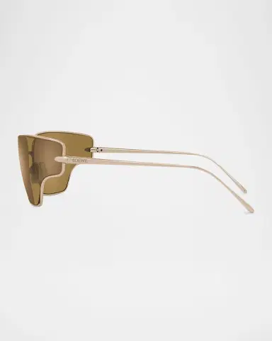 Loewe Signature Metal & Nylon Shield Sunglasses | Thumbnail 3 Loewe Signature Metal & Nylon Shield Sunglasses | Thumbnail 3