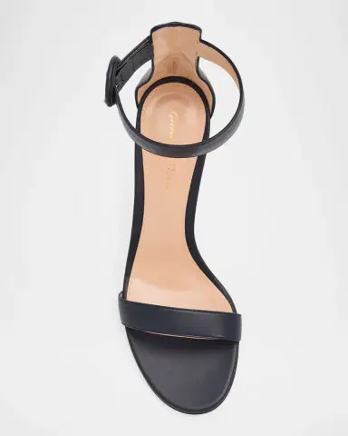 Gianvito Rossi 85mm Portofino Nappa Leather Ankle-Strap Sandals | Thumbnail 5 Gianvito Rossi 85mm Portofino Nappa Leather Ankle-Strap Sandals | Thumbnail 5