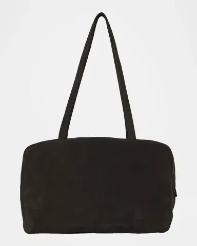 THE ROW Astra Bowling Shoulder Bag in Suede | Thumbnail 3 THE ROW Astra Bowling Shoulder Bag in Suede | Thumbnail 3