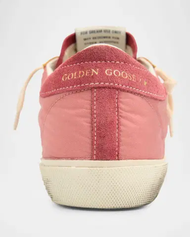 Golden Goose Super-Star Nylon and Suede Low-Top Sneakers | Thumbnail 5 Golden Goose Super-Star Nylon and Suede Low-Top Sneakers | Thumbnail 5