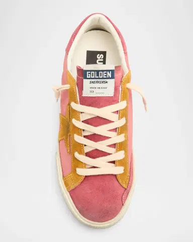 Golden Goose Super-Star Nylon and Suede Low-Top Sneakers | Thumbnail 6 Golden Goose Super-Star Nylon and Suede Low-Top Sneakers | Thumbnail 6