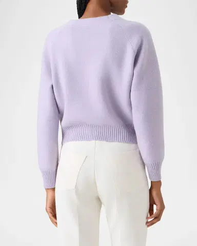 Akris Cashmere Pique Zipped Cardigan | Thumbnail 3 Akris Cashmere Pique Zipped Cardigan | Thumbnail 3