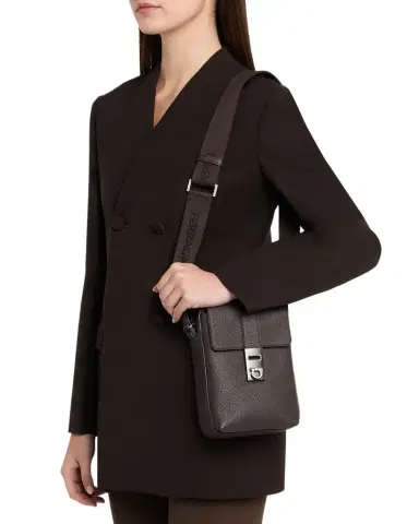Ferragamo Hug Medium Leather Shoulder Bag | Thumbnail 1 Ferragamo Hug Medium Leather Shoulder Bag | Thumbnail 1