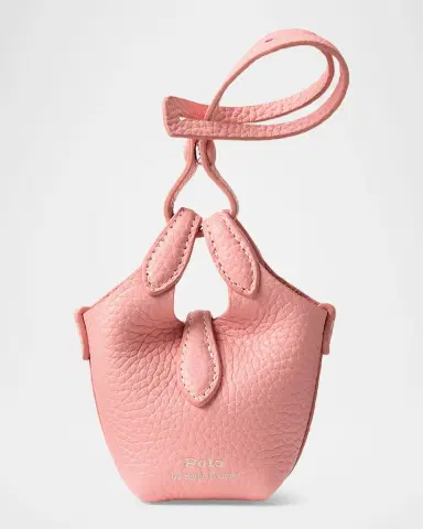 Polo Ralph Lauren Polo Play Leather Bag Charm | Thumbnail 2 Polo Ralph Lauren Polo Play Leather Bag Charm | Thumbnail 2