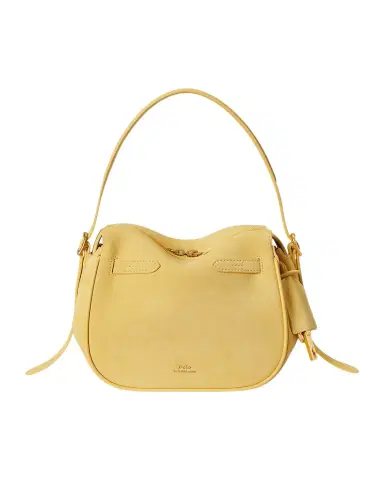 Polo Ralph Lauren Polo ID Suede Mini Satchel | Thumbnail 1 Polo Ralph Lauren Polo ID Suede Mini Satchel | Thumbnail 1