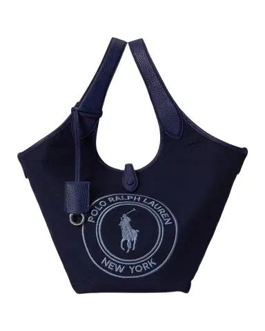 Polo Ralph Lauren Polo Play Medium Crest Canvas Tote Bag | Thumbnail 1 Polo Ralph Lauren Polo Play Medium Crest Canvas Tote Bag | Thumbnail 1