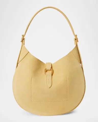 Polo Ralph Lauren Polo ID Suede Small Shoulder Bag | Thumbnail 2 Polo Ralph Lauren Polo ID Suede Small Shoulder Bag | Thumbnail 2