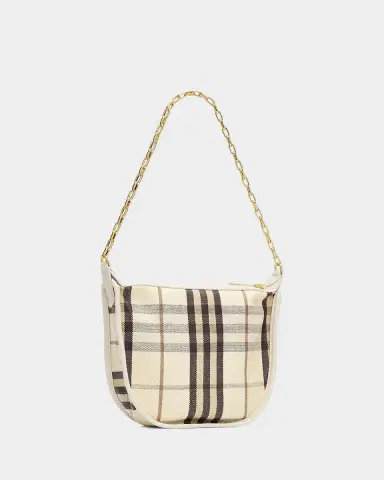 Burberry Highlands Coated Check Shoulder Bag | Thumbnail 2 Burberry Highlands Coated Check Shoulder Bag | Thumbnail 2