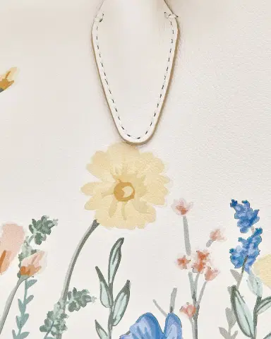 Strathberry Nano Floral Leather Tote Bag | Thumbnail 5 Strathberry Nano Floral Leather Tote Bag | Thumbnail 5