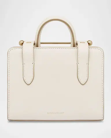 Strathberry Nano Floral Leather Tote Bag | Thumbnail 7 Strathberry Nano Floral Leather Tote Bag | Thumbnail 7