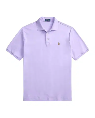 Polo Ralph Lauren Men's Cotton Interlock Embroidered-Pony Polo Shirt | Thumbnail 1 Polo Ralph Lauren Men's Cotton Interlock Embroidered-Pony Polo Shirt | Thumbnail 1