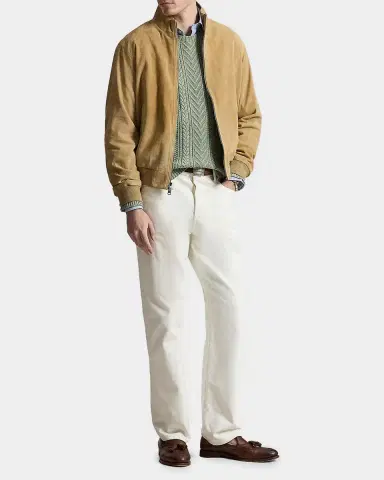 Polo Ralph Lauren Men's The Charleton Suede Jacket | Thumbnail 2 Polo Ralph Lauren Men's The Charleton Suede Jacket | Thumbnail 2