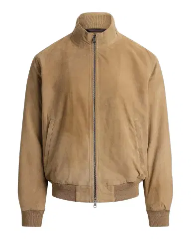 Polo Ralph Lauren Men's The Charleton Suede Jacket | Thumbnail 1 Polo Ralph Lauren Men's The Charleton Suede Jacket | Thumbnail 1