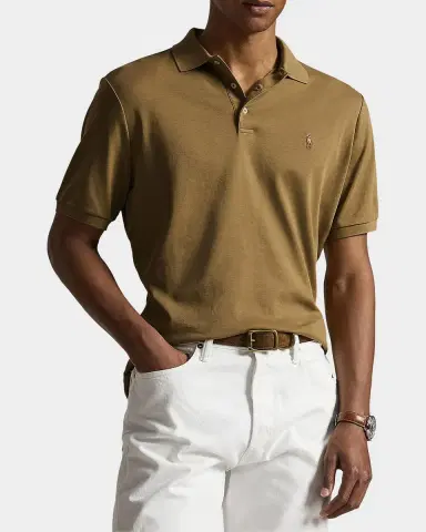 Polo Ralph Lauren Men's Classic Fit Soft Cotton Polo Shirt | Thumbnail 4 Polo Ralph Lauren Men's Classic Fit Soft Cotton Polo Shirt | Thumbnail 4