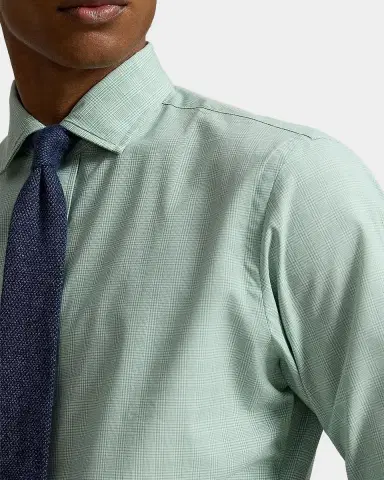 Polo Ralph Lauren Men's Classic Fit Glen Plaid Poplin Sport Shirt | Thumbnail 5 Polo Ralph Lauren Men's Classic Fit Glen Plaid Poplin Sport Shirt | Thumbnail 5