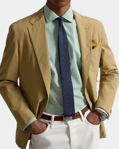 Polo Ralph Lauren Men's Classic Fit Glen Plaid Poplin Sport Shirt | Thumbnail 6 Polo Ralph Lauren Men's Classic Fit Glen Plaid Poplin Sport Shirt | Thumbnail 6