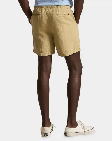 Polo Ralph Lauren Men's Lateef Classic Fit Linen Shorts, 6" Inseam | Thumbnail 3 Polo Ralph Lauren Men's Lateef Classic Fit Linen Shorts, 6" Inseam | Thumbnail 3