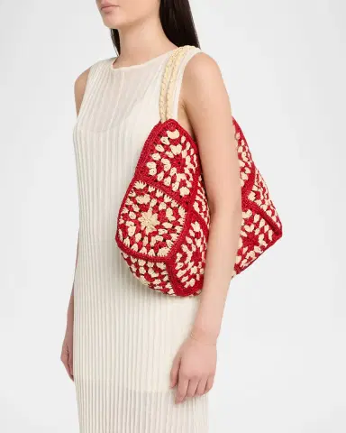 BTB Los Angeles Stormi Woven Raffia Tote Bag | Thumbnail 2 BTB Los Angeles Stormi Woven Raffia Tote Bag | Thumbnail 2