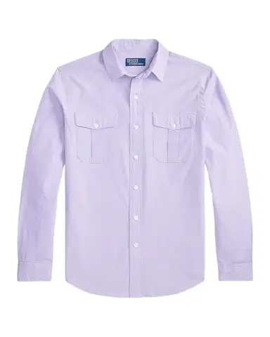 Polo Ralph Lauren Men's Classic Fit End-On-End Workshirt | Thumbnail 1 Polo Ralph Lauren Men's Classic Fit End-On-End Workshirt | Thumbnail 1