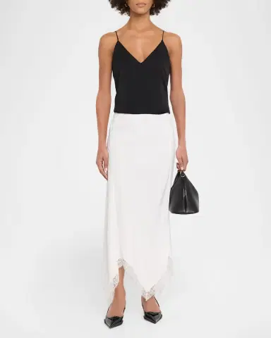 Sablyn Keri Paneled Bias-Cut Handkerchief Skirt | Thumbnail 2 Sablyn Keri Paneled Bias-Cut Handkerchief Skirt | Thumbnail 2