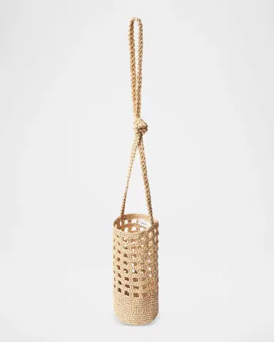 A.L.C. Rita Crochet Raffia Cylindrical Shoulder Bag | Thumbnail 2 A.L.C. Rita Crochet Raffia Cylindrical Shoulder Bag | Thumbnail 2
