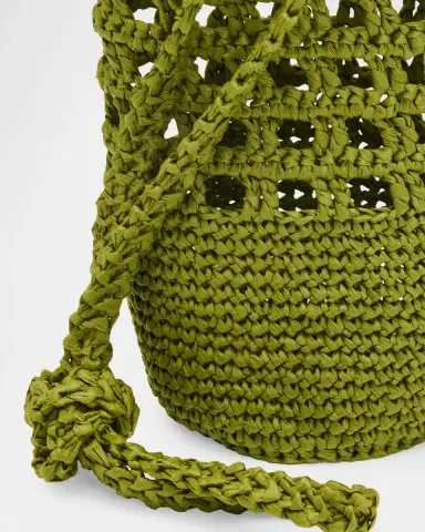 A.L.C. Rita Crochet Raffia Cylindrical Shoulder Bag | Thumbnail 7 A.L.C. Rita Crochet Raffia Cylindrical Shoulder Bag | Thumbnail 7