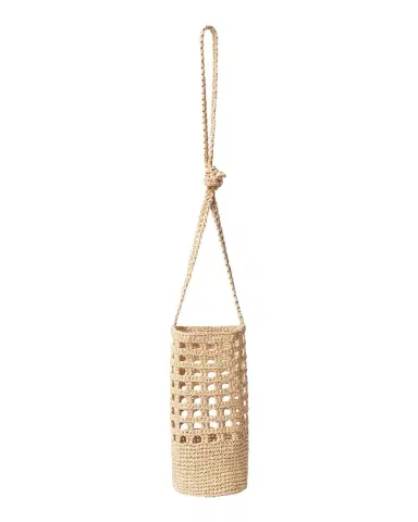 A.L.C. Rita Crochet Raffia Cylindrical Shoulder Bag | Thumbnail 1 A.L.C. Rita Crochet Raffia Cylindrical Shoulder Bag | Thumbnail 1