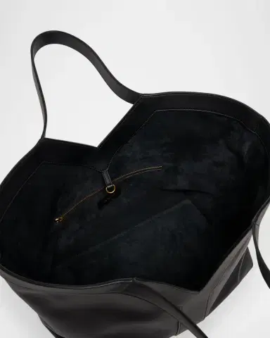 Saint Laurent Y Small Tote Bag in Leather | Thumbnail 4 Saint Laurent Y Small Tote Bag in Leather | Thumbnail 4