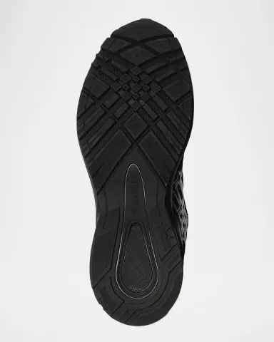 Burberry Men's Eclipse Mesh and Suede Runner Sneakers | Thumbnail 4 Burberry Men's Eclipse Mesh and Suede Runner Sneakers | Thumbnail 4