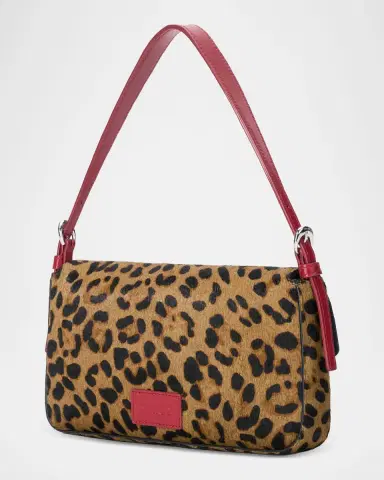 Staud Harlow Printed Calf Hair Shoulder Bag | Thumbnail 2 Staud Harlow Printed Calf Hair Shoulder Bag | Thumbnail 2